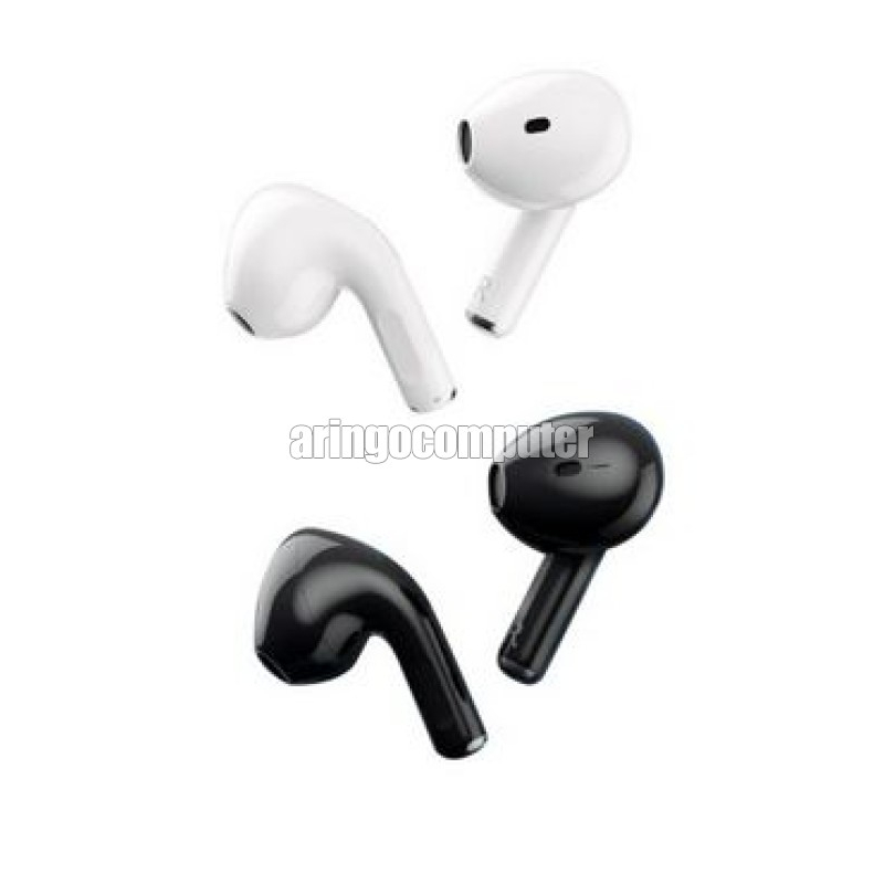 Jual Headset Robot Earphone Tws Flybuds T White Shopee Indonesia