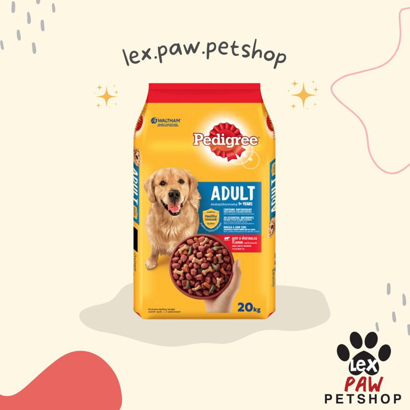 Harga pedigree hot sale 20kg