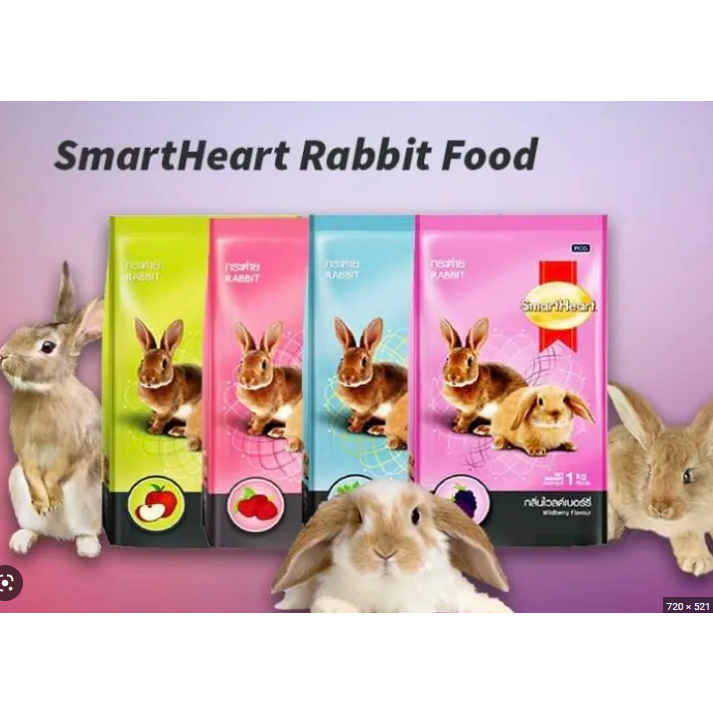 Jual PROMO!!! Smart Heart Rabbit Food 1 kg Freshpack | Shopee Indonesia