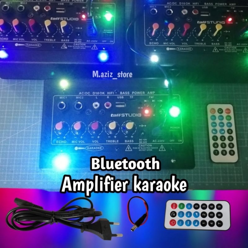 Jual POWER AMPLIFIER BLUETOOTH KARAOKE AMPLI BLUETOOTH Shopee Indonesia