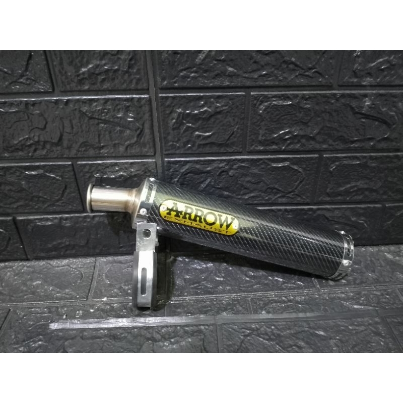 Jual Selencer Ninja 150 RR,SS,R stiker carbon arrow panjang 30 cm ...