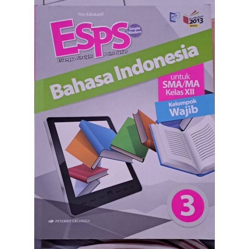 Jual Buku Bahasa Indonesia Bekas Kelas XII Erlangga | Shopee Indonesia