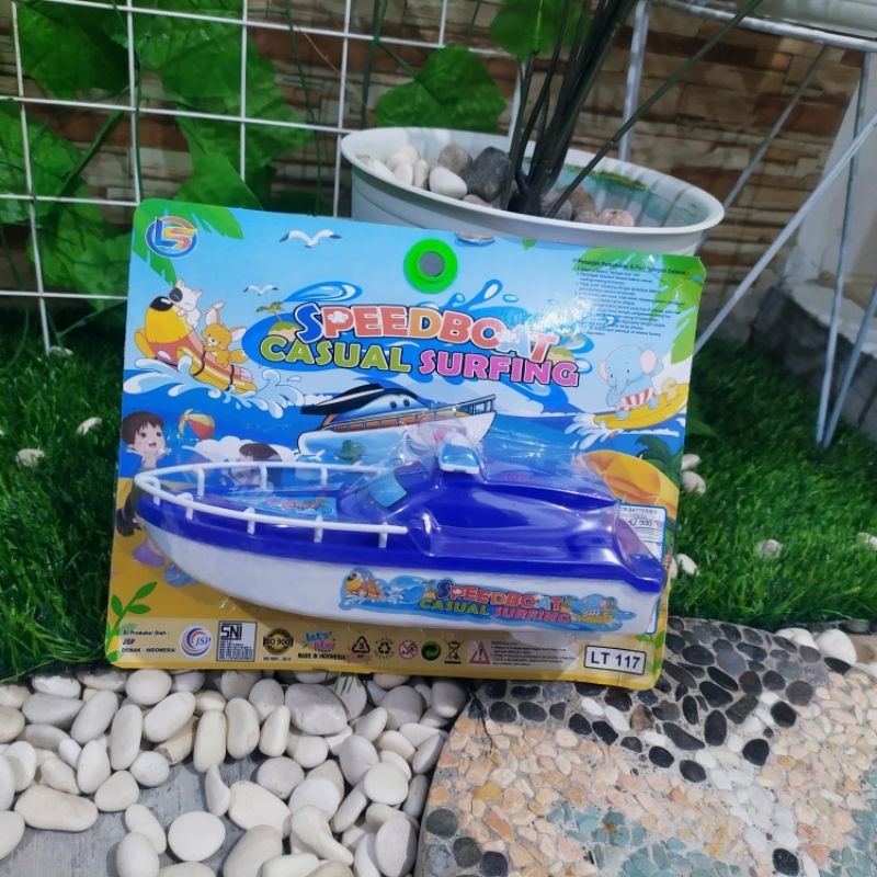 Jual Mainan Anak Perahu Kapal Laut Pesiar Speed Boat Bisa Jalan Di Air ...