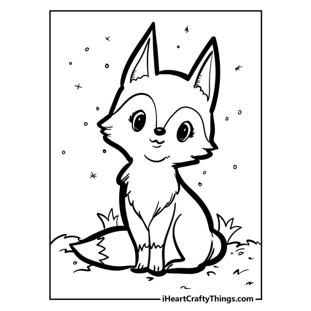 Jual SKETSA GAMBAR HEWAN LUCU Untuk Anak Kertas Mewarnai A5 Lembar