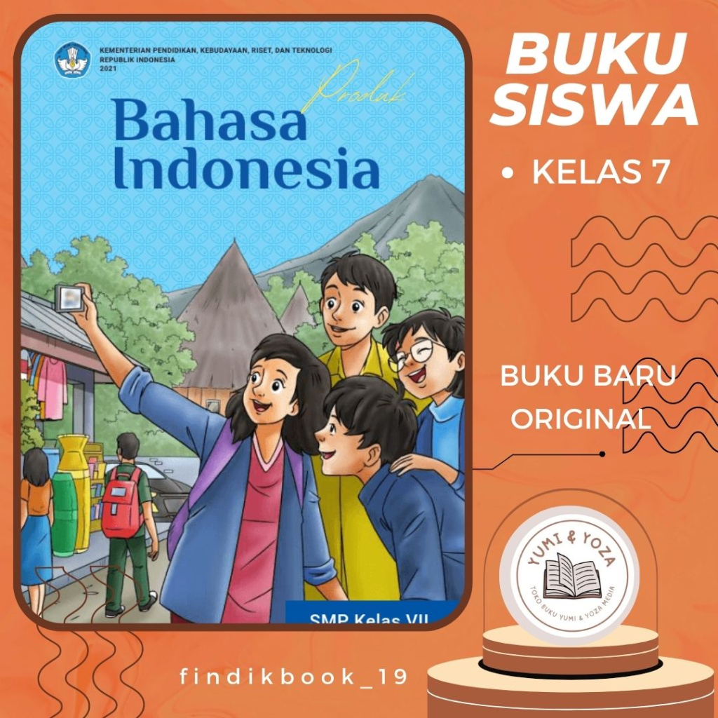 Jual Buku Paket Siswa BAHASA INDONESIA Untuk SMP/MTs Kelas 7 Kurikulum ...