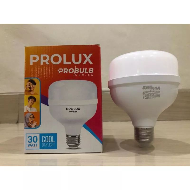 Jual Lampu Led 30 Watt Bergaransi 1 Tahun Prolux Capsule Lampu Bohlam