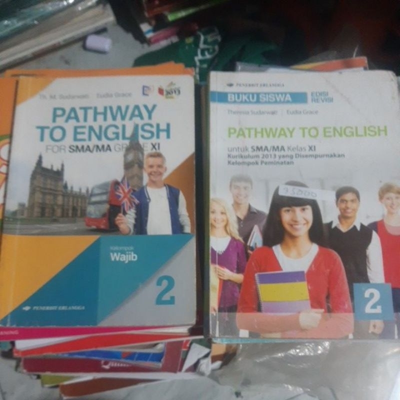 Jual PATHWAY TO ENGLISH/BAHASA INGGRIS WAJIB DAN PEMINATAN ERLANGGA ...