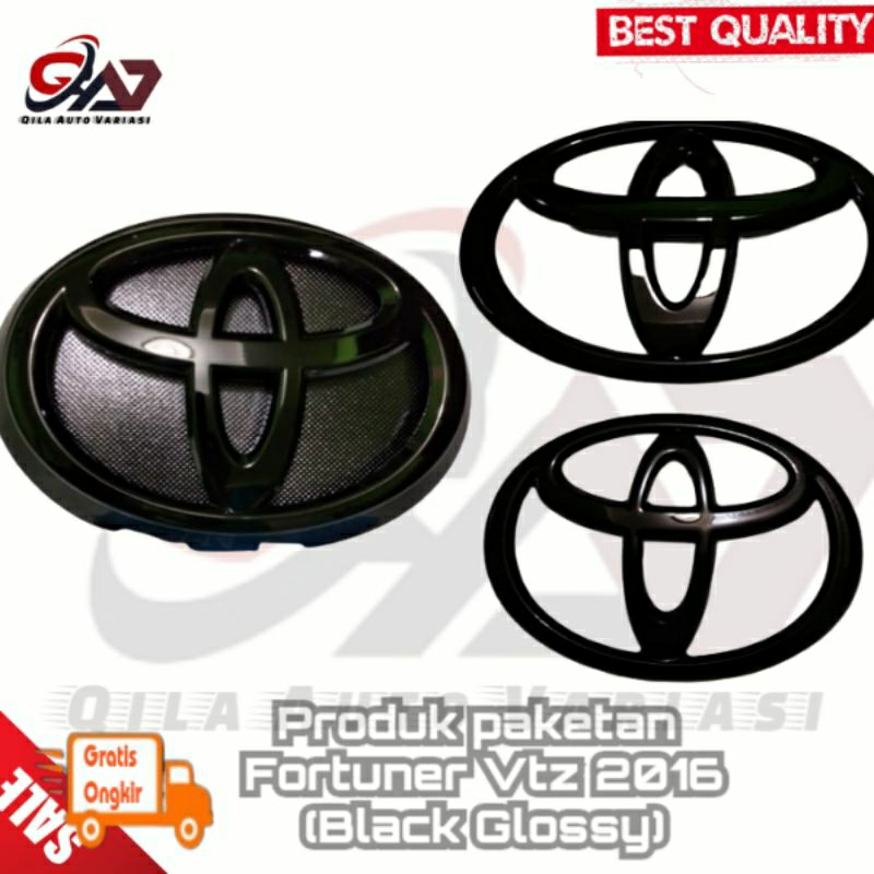 Jual Logo Grill Fortuner Vrz Trd Komplit Shopee Indonesia