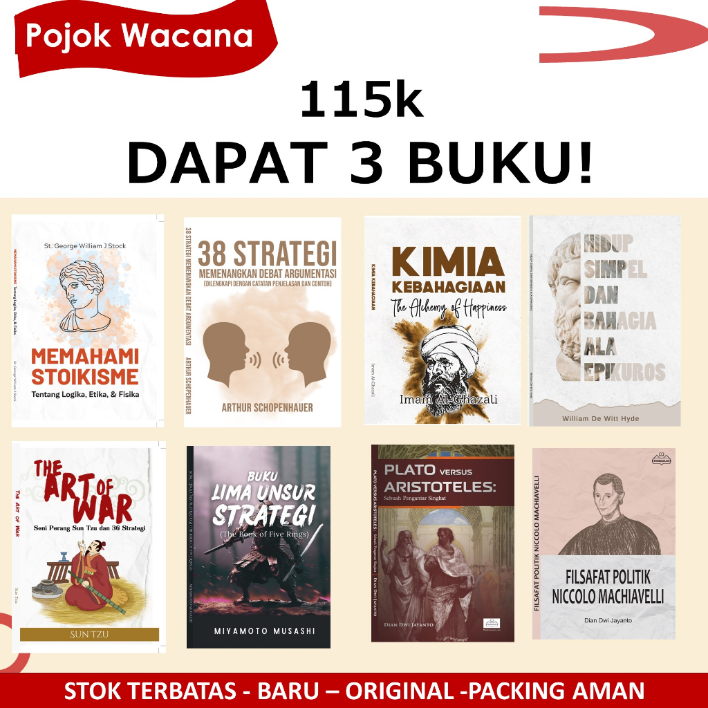 Jual Buku – Stoa -Stoikisme – Seni Perang The Art of War Sun Tzu - The ...