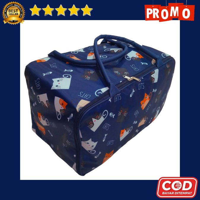 Jual Travel Bag Jumbo Ukuran 50cm Tas Pakaian Jumbo Tas jinjing