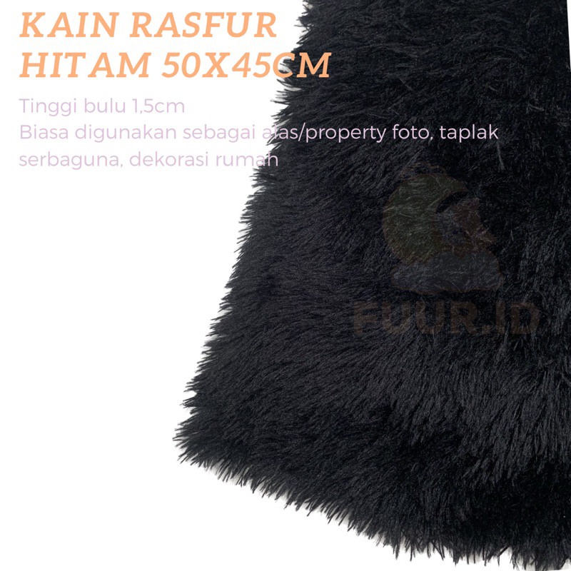 Jual Kain Bulu Rasfur Size 50x45CM Alas Backdrop Foto Karpet Serbaguna ...