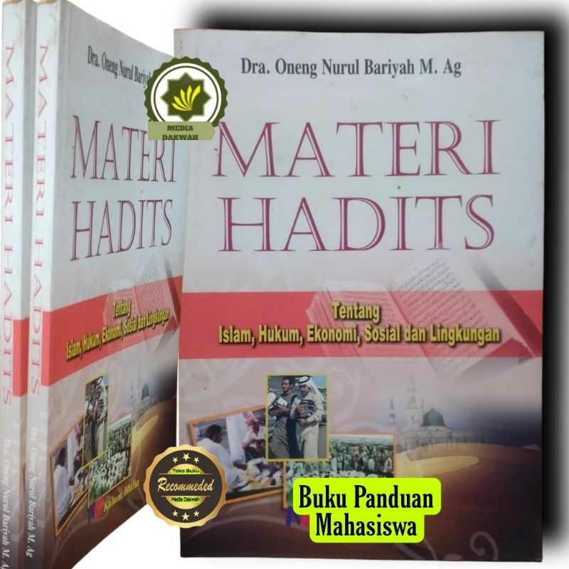 Jual Buku MATERI HADIS Pelajaran HADITS Studi Hadis Ensiklopedia HADIST ...