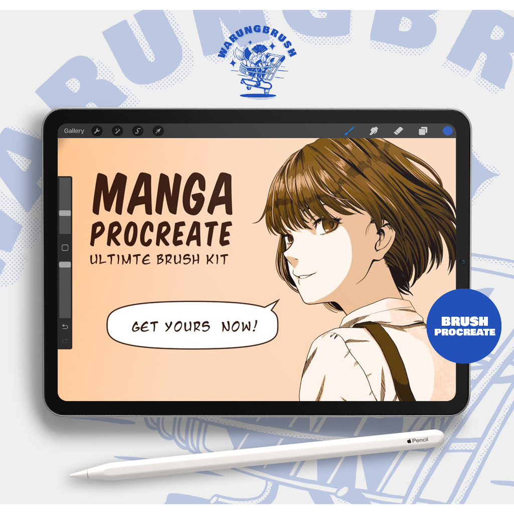Jual Manga Procreate Brushes & Anime Pens BP00316 | Shopee Indonesia