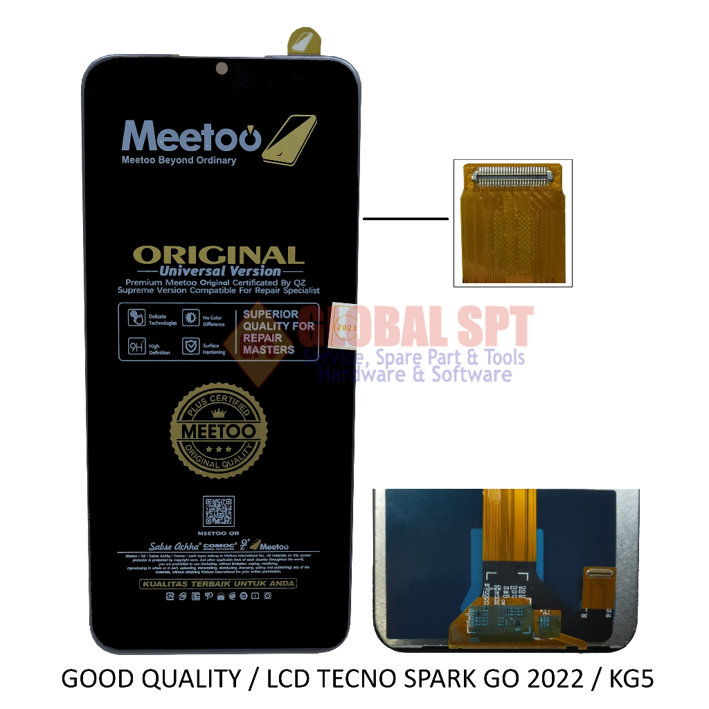 Jual LCD TOUCHSCREEN TECNO SPARK GO 2022 / KG5 / KG5M / KG5H / POVA 5 ...