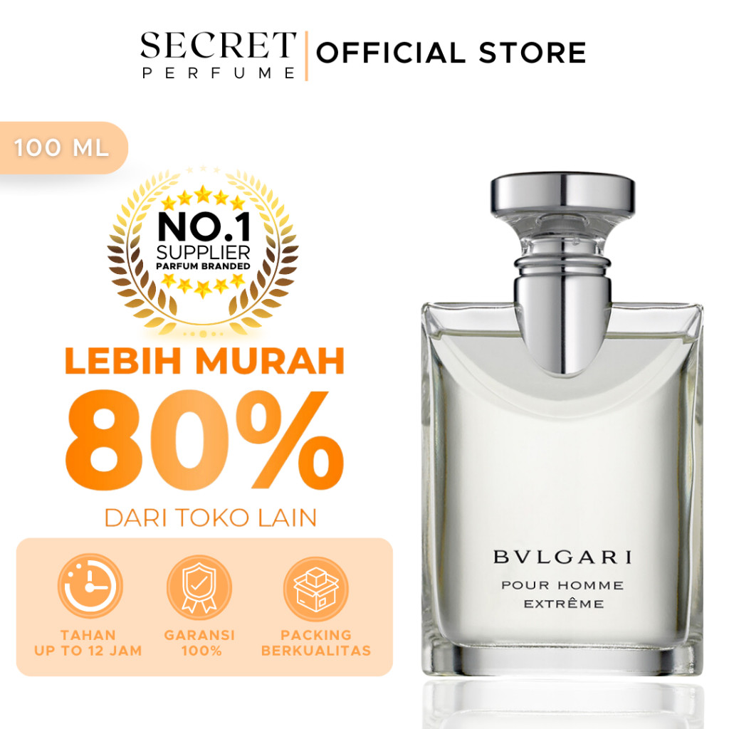 Jual Parfum Bvl Extreme 100 Original Singapore EDT Parfum Pria By Secret Perfume Shopee Indonesia