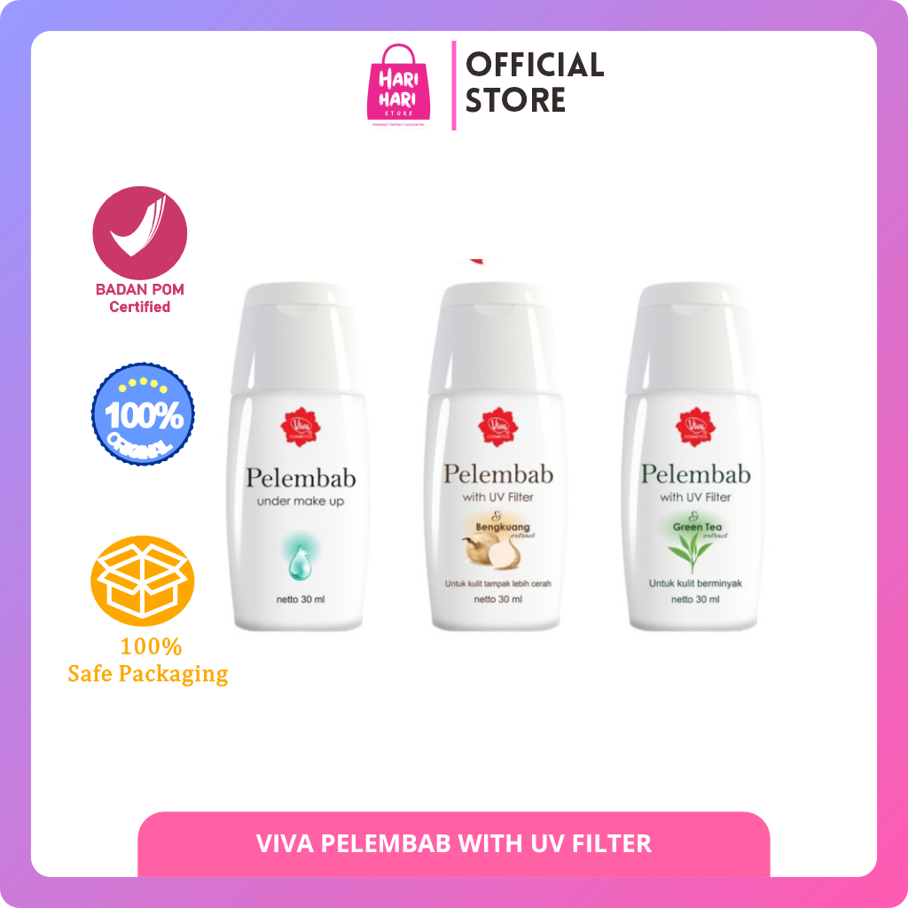 Jual VIVA Pelembab Bengkuang Green Tea Moisturize 30ml Face Moisture