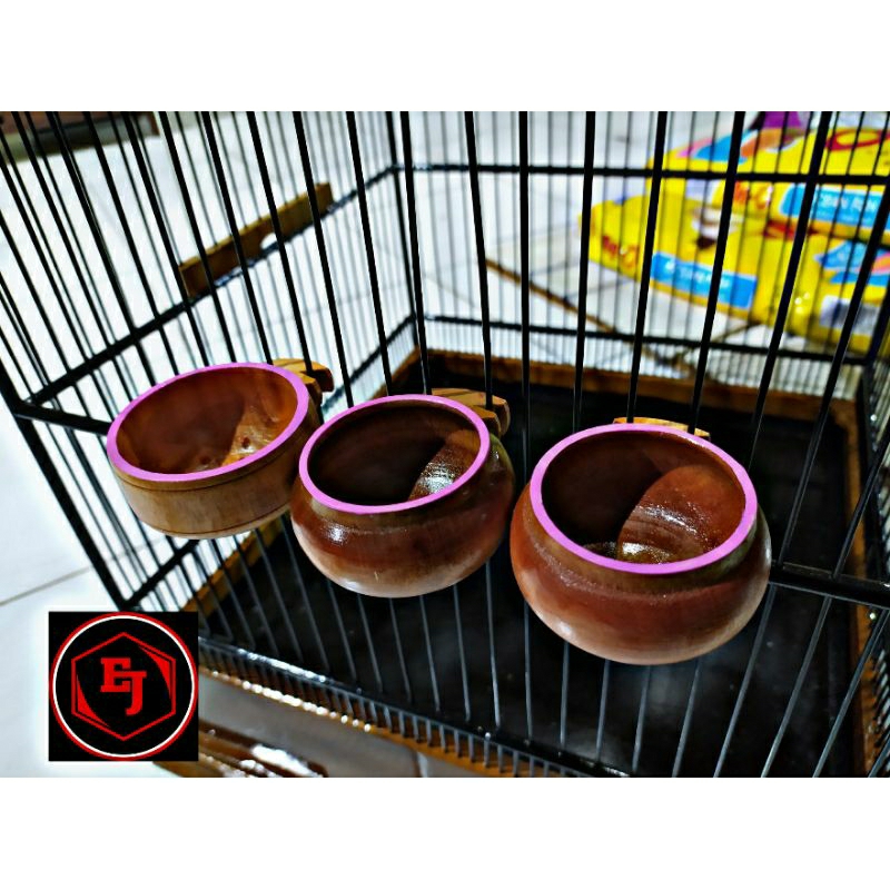 Jual CEPUK MAKAN & MINUM BURUNG KAYU ELITE SONG 1 PACK 3BIJI | Shopee ...