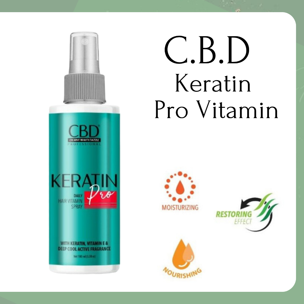 Jual CBD Professional Keratin Pro Daily Hair Vitamin Spray 100ml