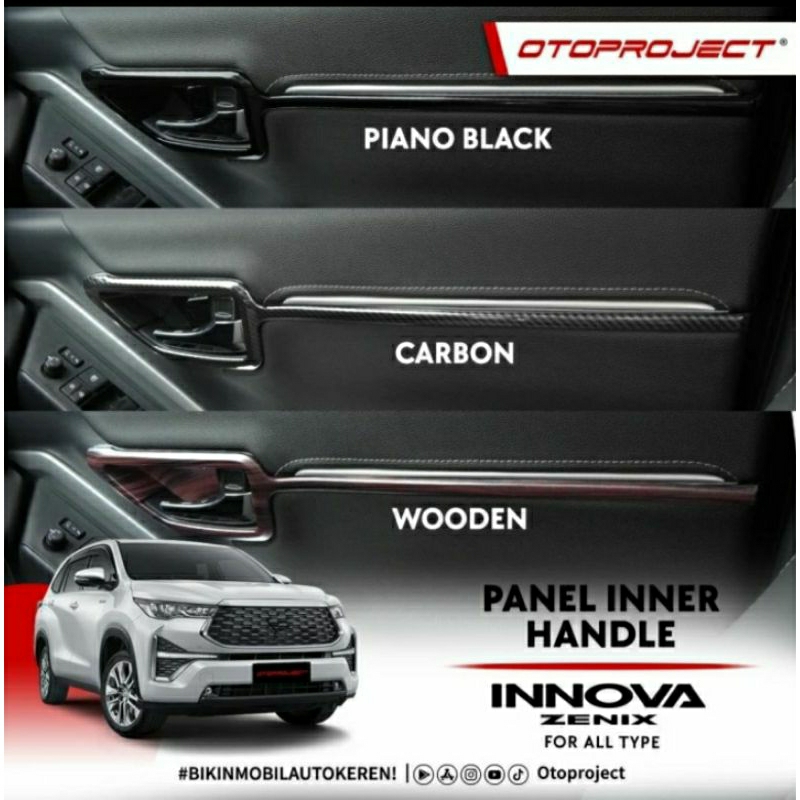 Jual PANEL INNER HANDLE MOBIL ALL NEW INNOVA ZENIX 2023 | Shopee Indonesia