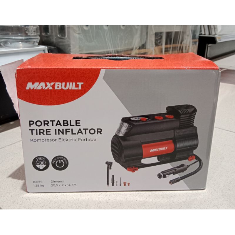 Jual Maxb Pompa Ban Super Digital A Dc V Super Inflator Shopee Indonesia