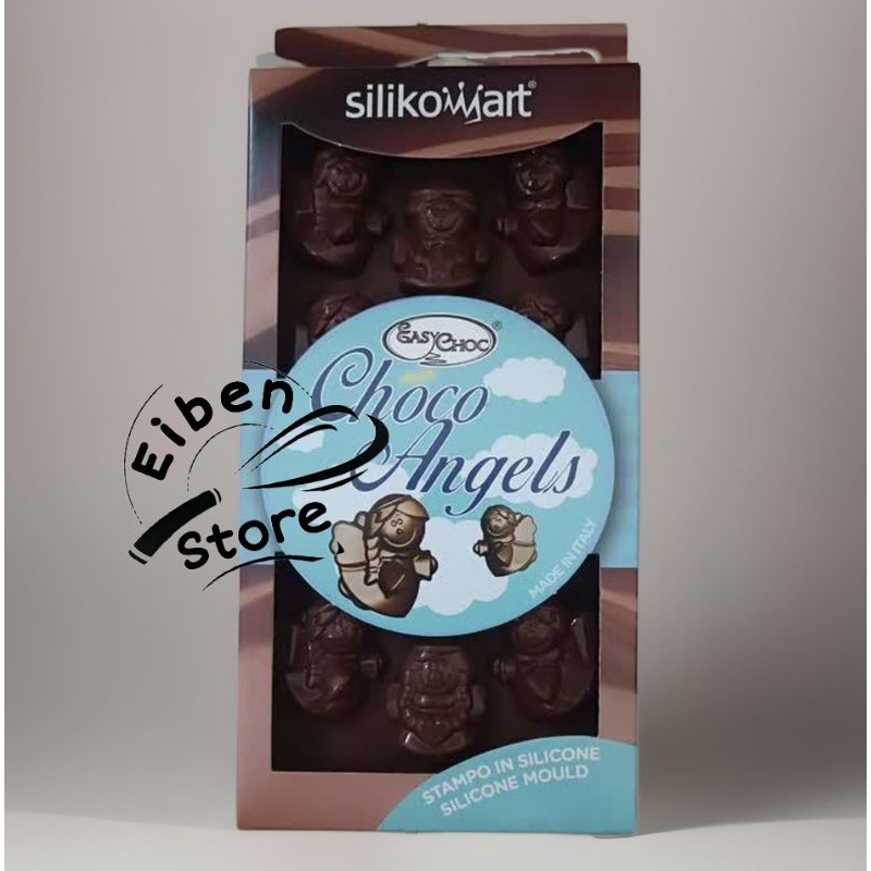 Jual Silikomart Silicone Choco Mold Choco Angels / Cetakan Coklat ...
