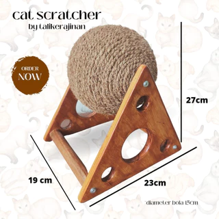 GARUKAN KUCING SCRATCHER CAT BOLA OLAHRAGA KUCING