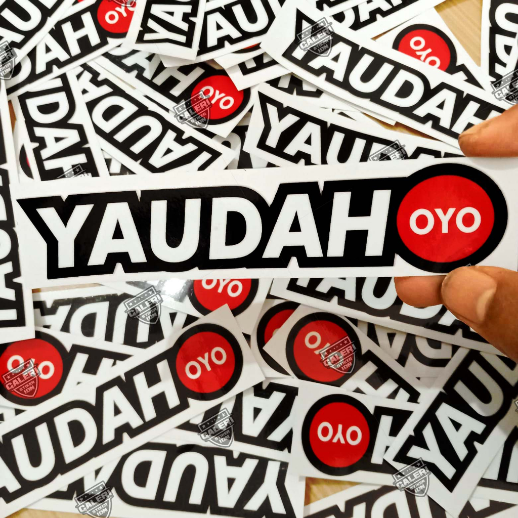Jual STIKER YAUDAH OYO STIKER VIRAL | Shopee Indonesia