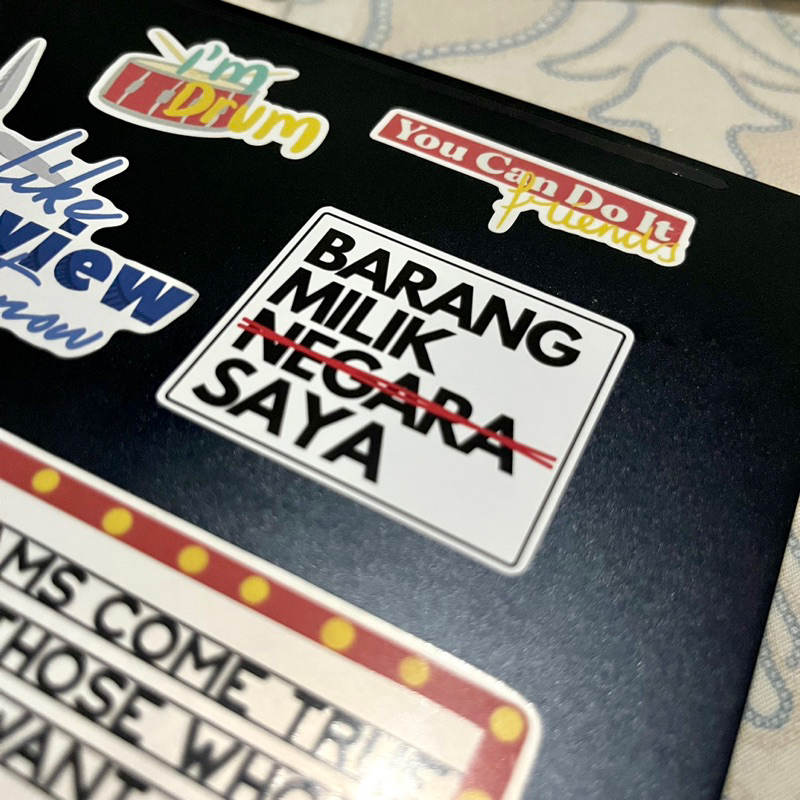 Jual UMBI STICKER PACK 2.0 / STIKER ASN PNS / STIKER DECO LAPTOP HP ...