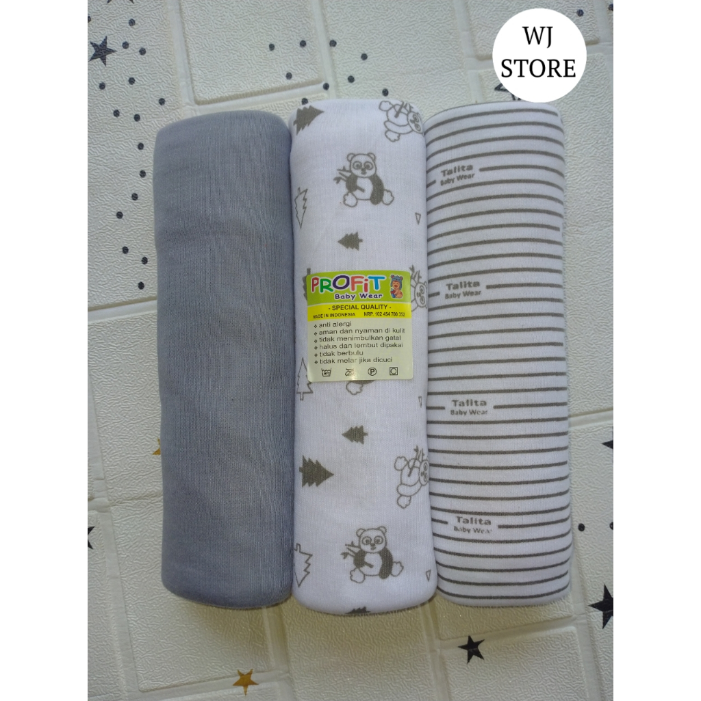 Jual 3 PCS Pernel Bayi Bedong Bayi Kualitas Premium Ukuran 90x110cm ...