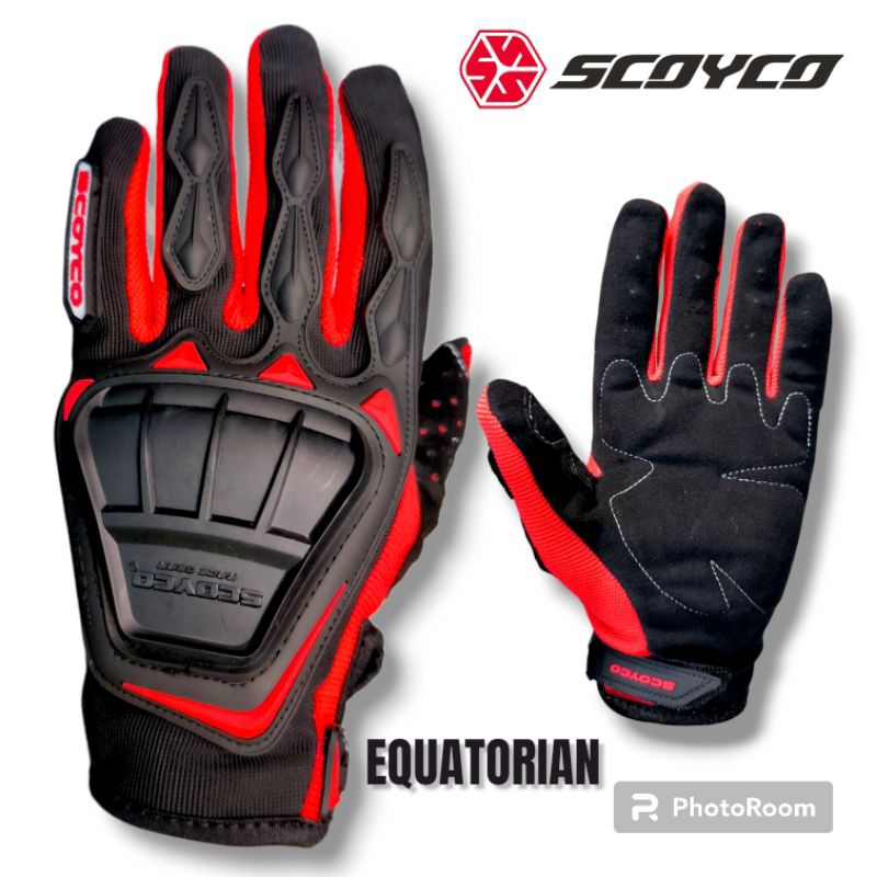 Jual CLEARANCE Sarung tangan SCOYCO MC08 gloves bikers scoyco original touring riding glove safety riding sunmori on road off road touchscreen Shopee Indonesia