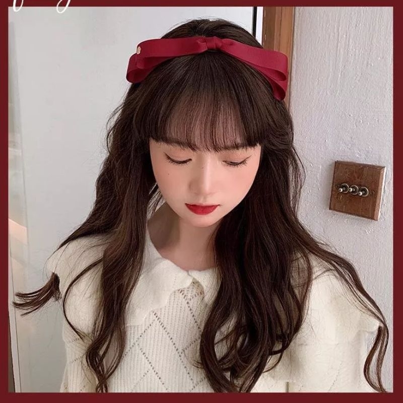 Jual Bando Korea Pita Jennie Bandana Fashion Cantik Lucu Aksesoris Rambut Hiasan Wanita Premium 