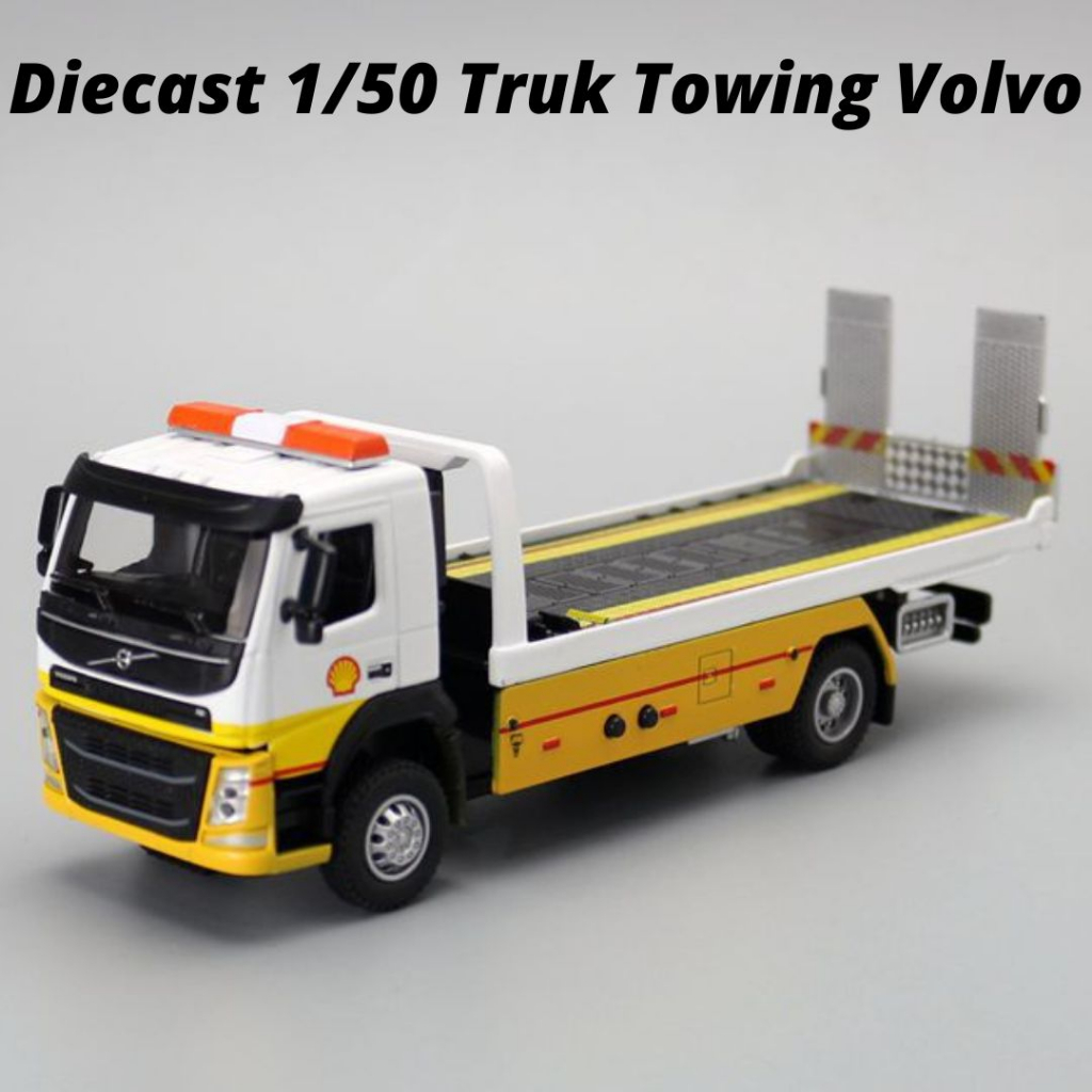 Diecast truck towing on sale