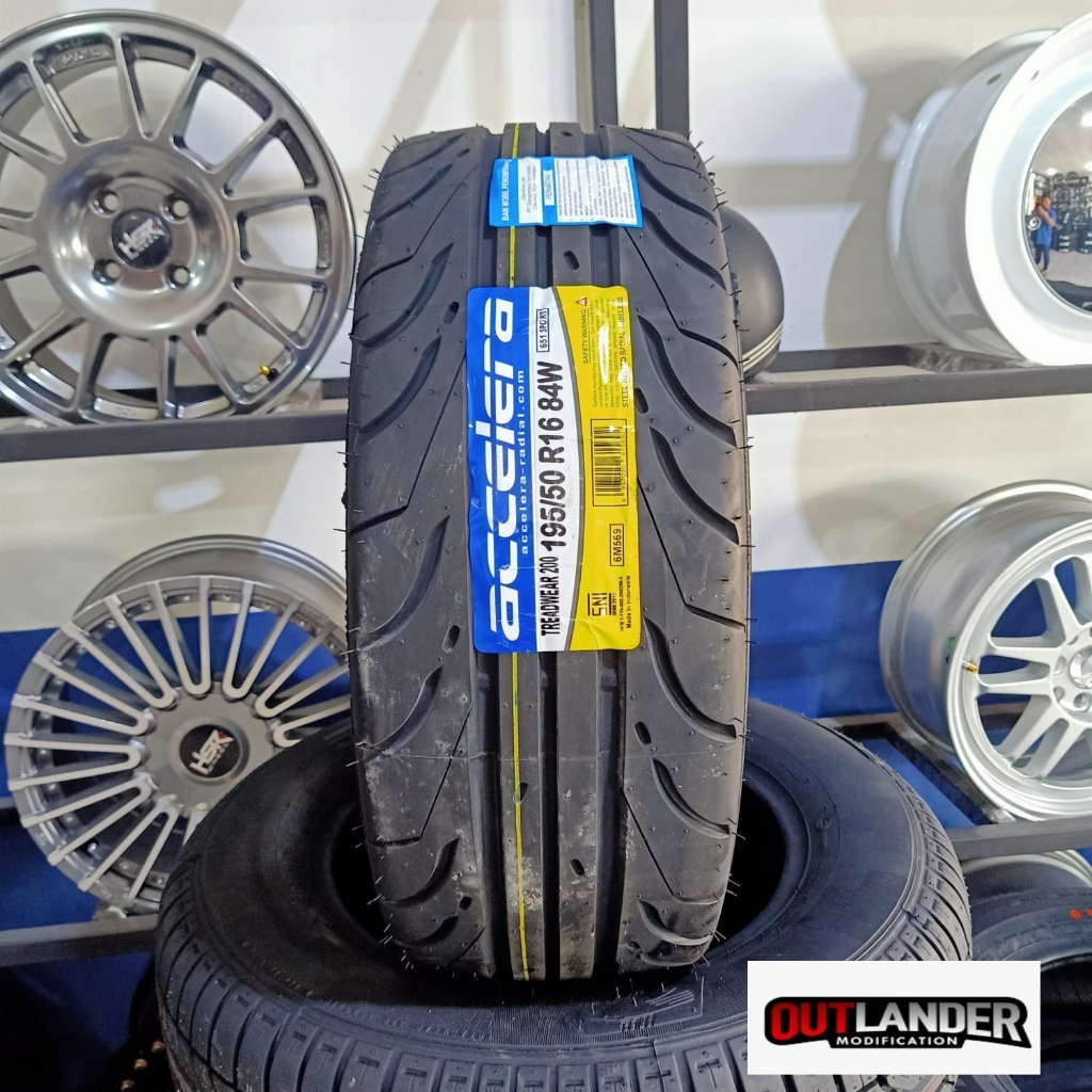 Jual Ban Mobil R16 Semi Slick Accelera 651 Sport Tw 200 195 50 Ring 16 ...