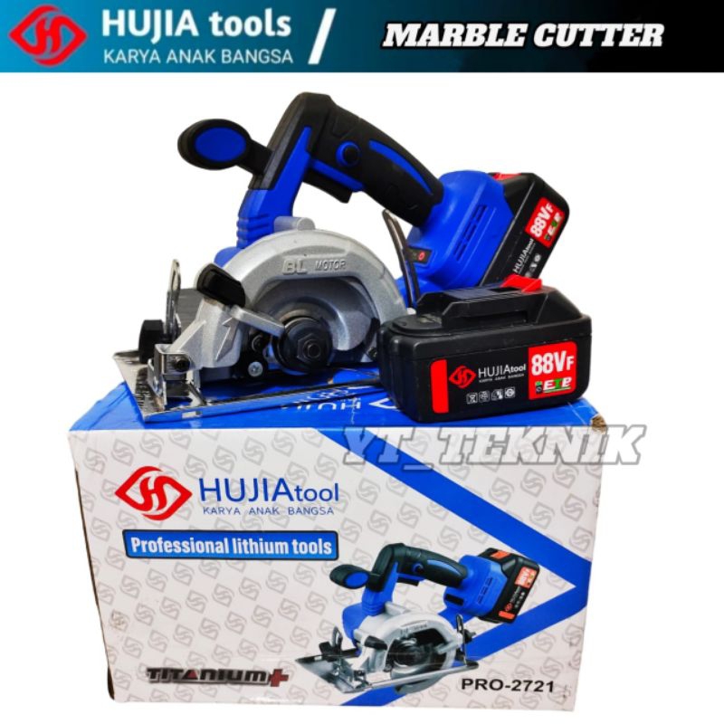 Jual Mesin Gergaji Kayu Circular Saw Cordless Baterai Sirkel Potong