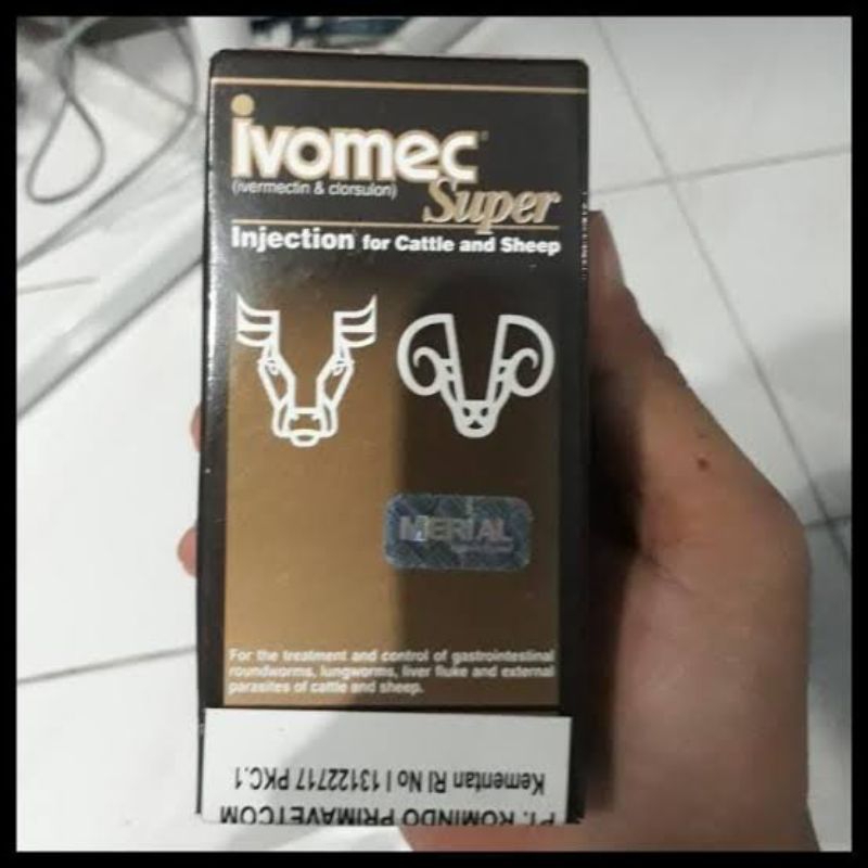 Jual Ivomec Super Inj 50 mL (Anti Ektoparasit dan Endoparasit) | Shopee ...