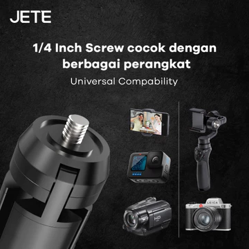 Mini Tripod For Action Camera I Gimbal Stabilizer JETE H12 H12B