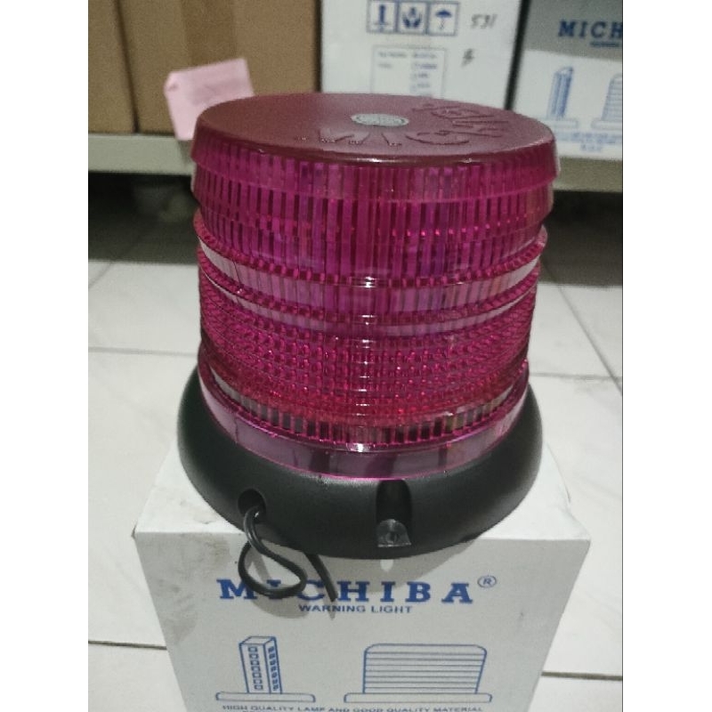 Jual lampu led rotari 12 -24 volt pink | Shopee Indonesia