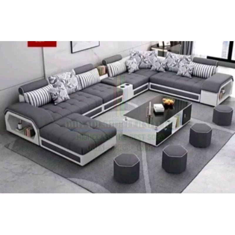 Sofa u highclass full sett free ongkir jabodetabek