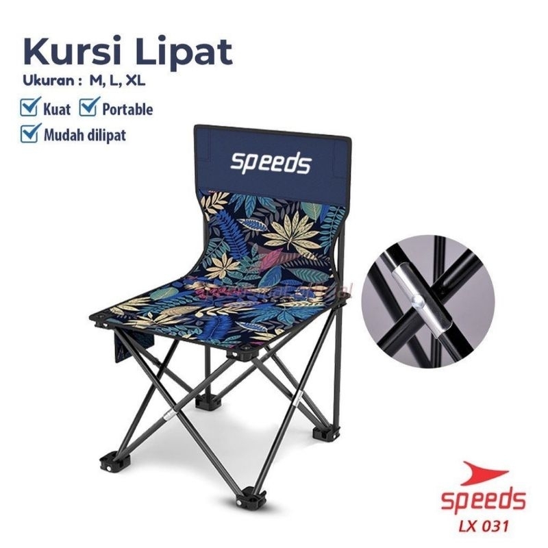 Jual Kursi Lipat Outdoor, Kursi Camping, Kursi lipat Speeds XXL ...