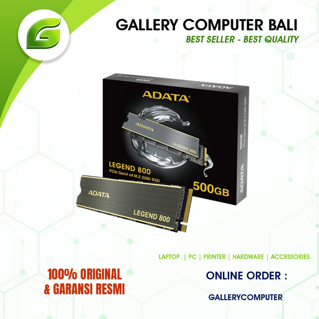 エイデータ(Adata) SSD 2TB PCIe Gen4x4 M.2 2280 LEGEND 800シリーズ 