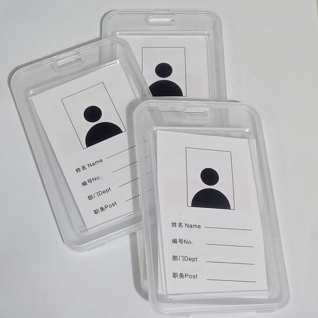 Jual Case Idcard Casing Id Card Frame Box Kartu IDCARD Holder | Shopee ...