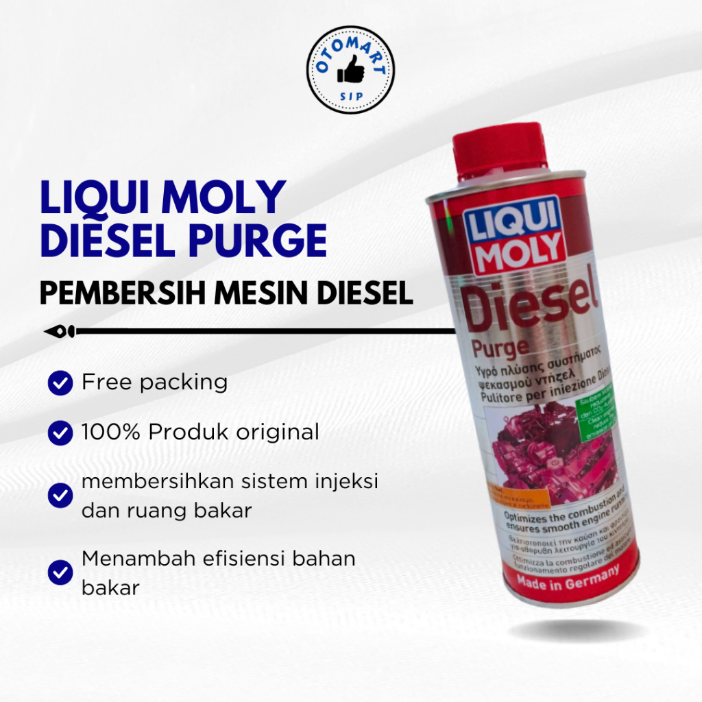 Diesel purge.Pulitore per iniezione diesel. LIQUI MOLY ML. 500.