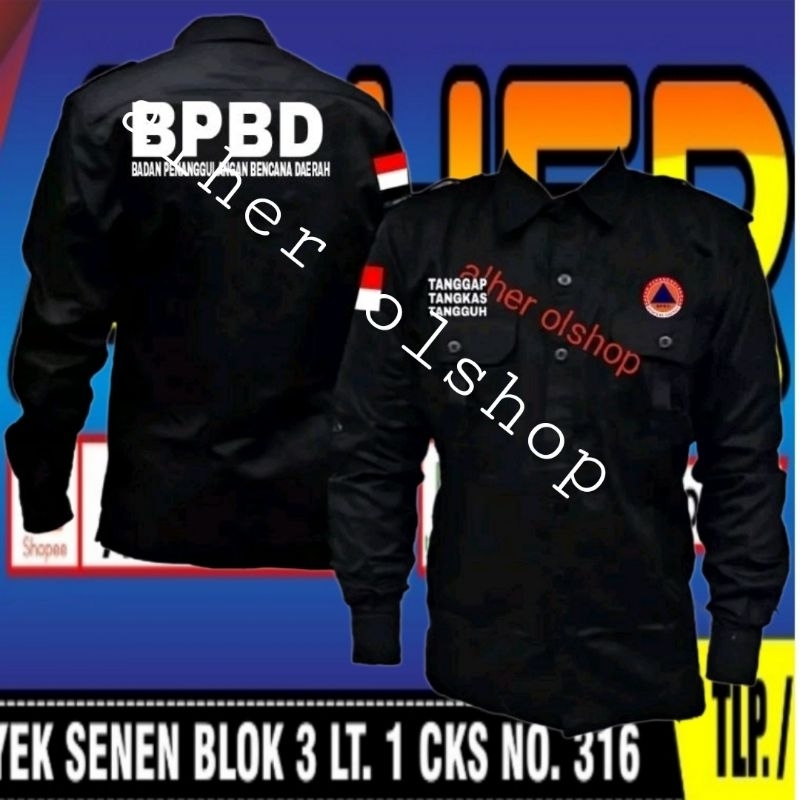 Jual Kemeja BPBD Baju BPBD Seragam BPBD Pdh BPBD Pdl BPBD Kemeja Kerja ...