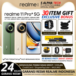 Jual Realme 11 Pro Plus 5G 12/512GB Bergaransi Resmi - Sunrise