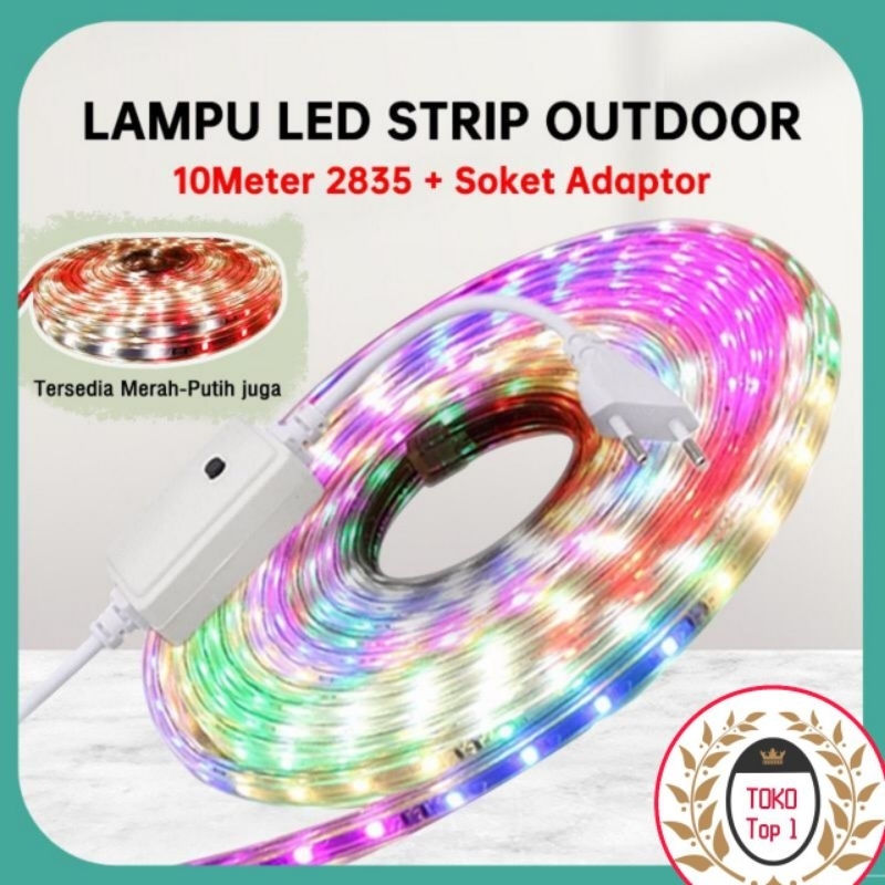 Jual Lampu Selang Rgb M M Warna Warni Lampu Strip Tumblr