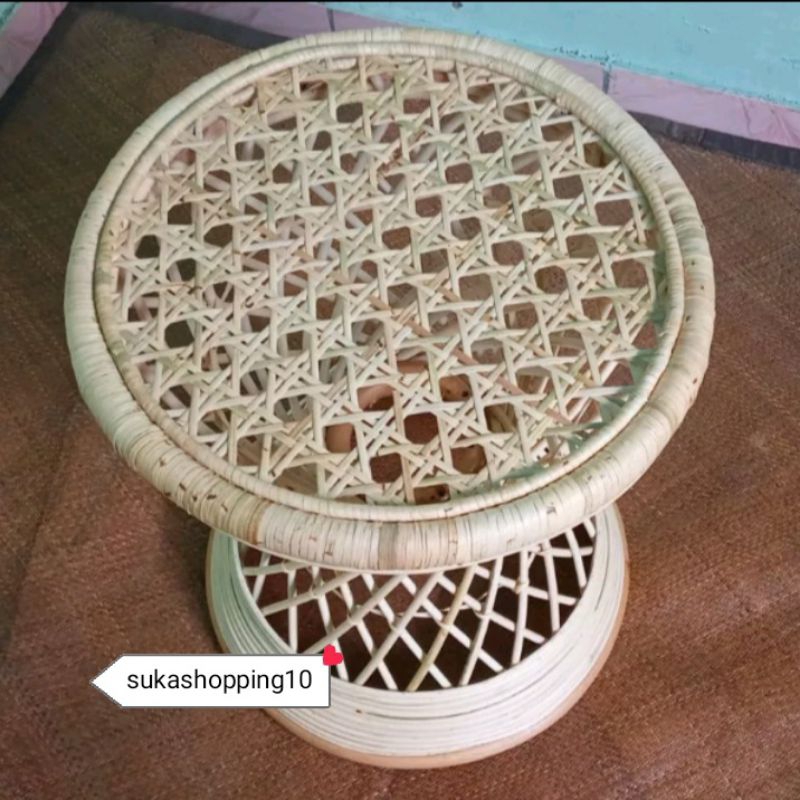 Jual Rattan Round Side Table / Meja Samping Rotan / Meja Kopi / Meja ...