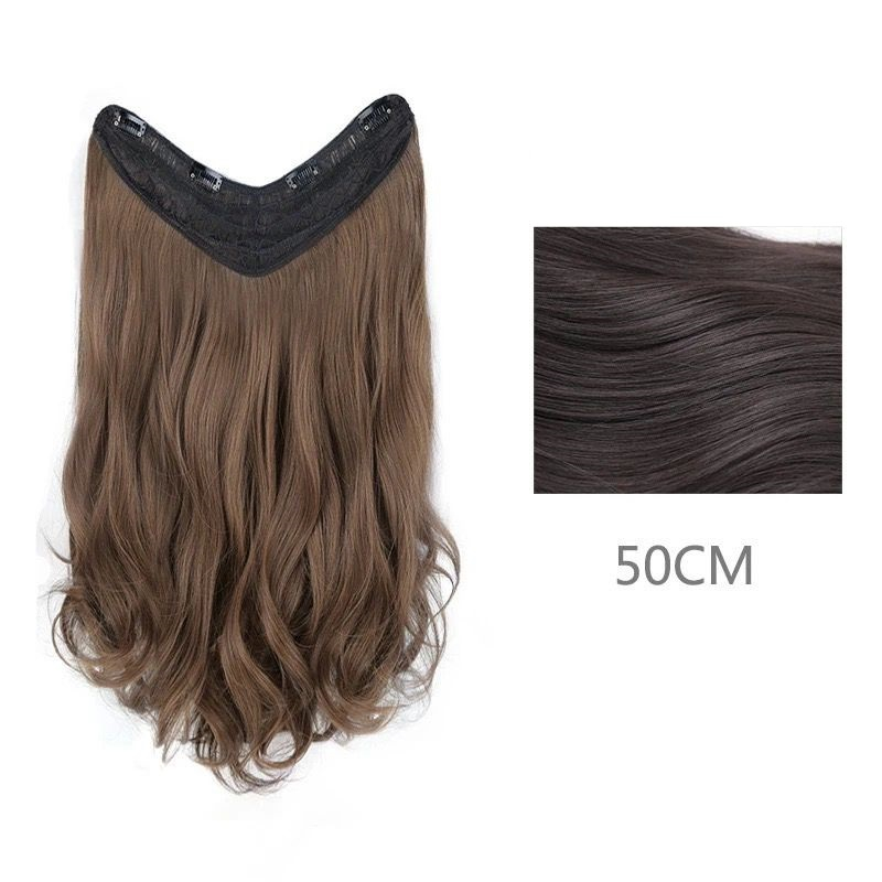 Jual Hairclip Curly AESRORA Premium Natural Panjang 50CM, Rambut ...