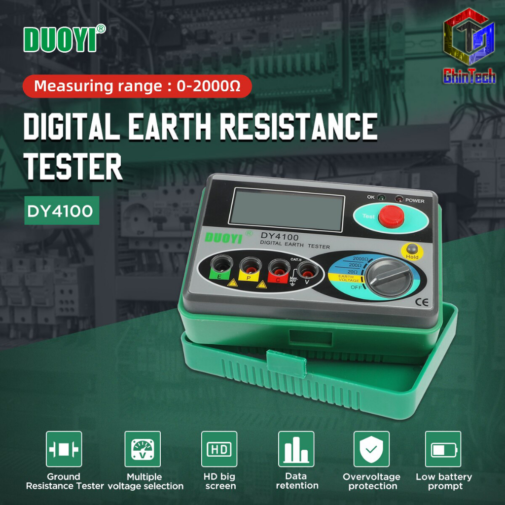 Jual HARGA MURAH !!! DUOYI DY4100 DY 4100 Ground Resistance Tester