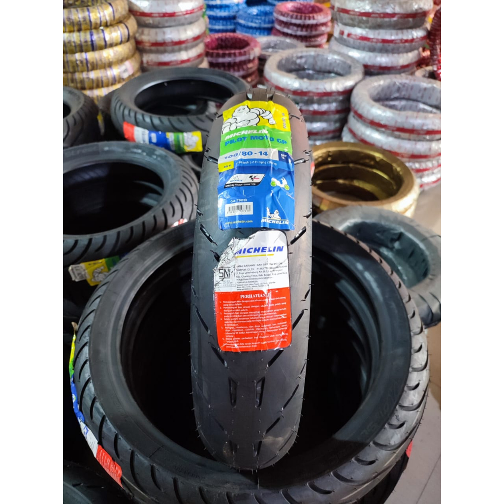 Jual MICHELIN Ban Motor Matic R14 Tubeless 100/80-14 Beat/PCX/Vario 150 ...