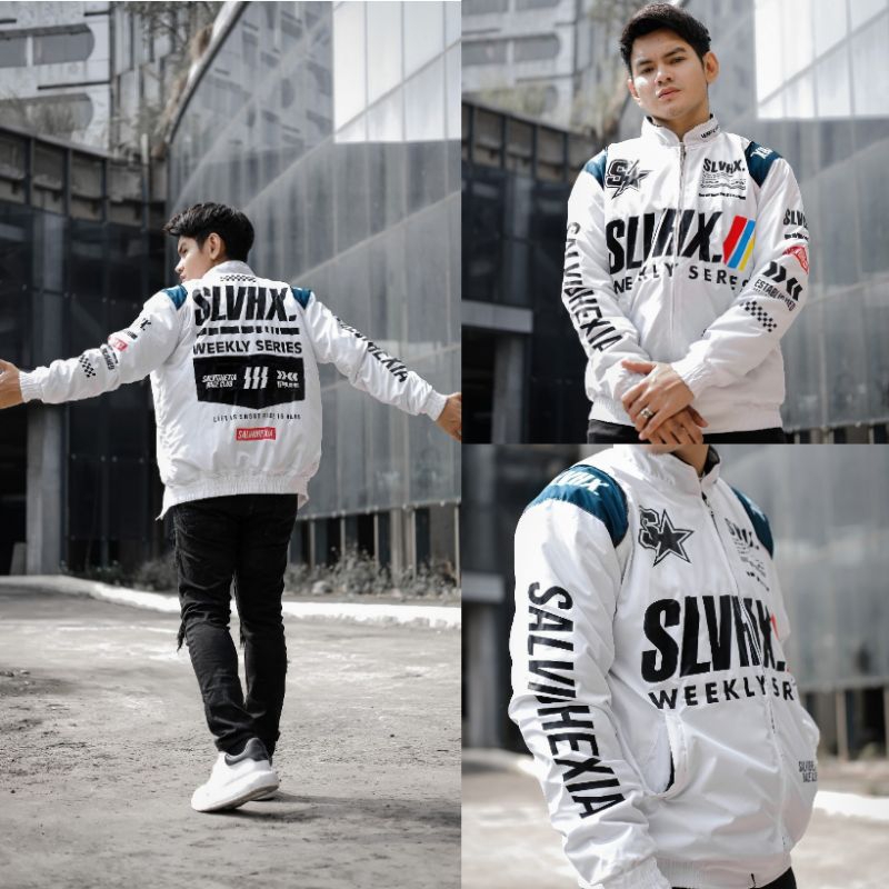 Jual JAKET NASCAR SALVIO HEXIA PARASUT -JAKET MOTOR PRIA RACING PARASIT ...